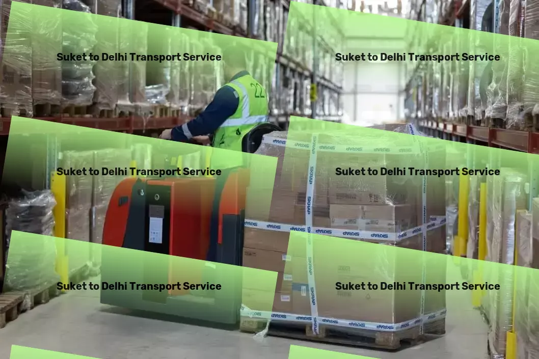 Suket to Delhi Transport National freight solutions