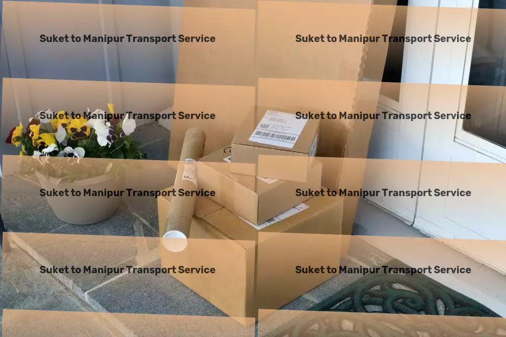 Suket to Manipur Transport Advanced package forwarding