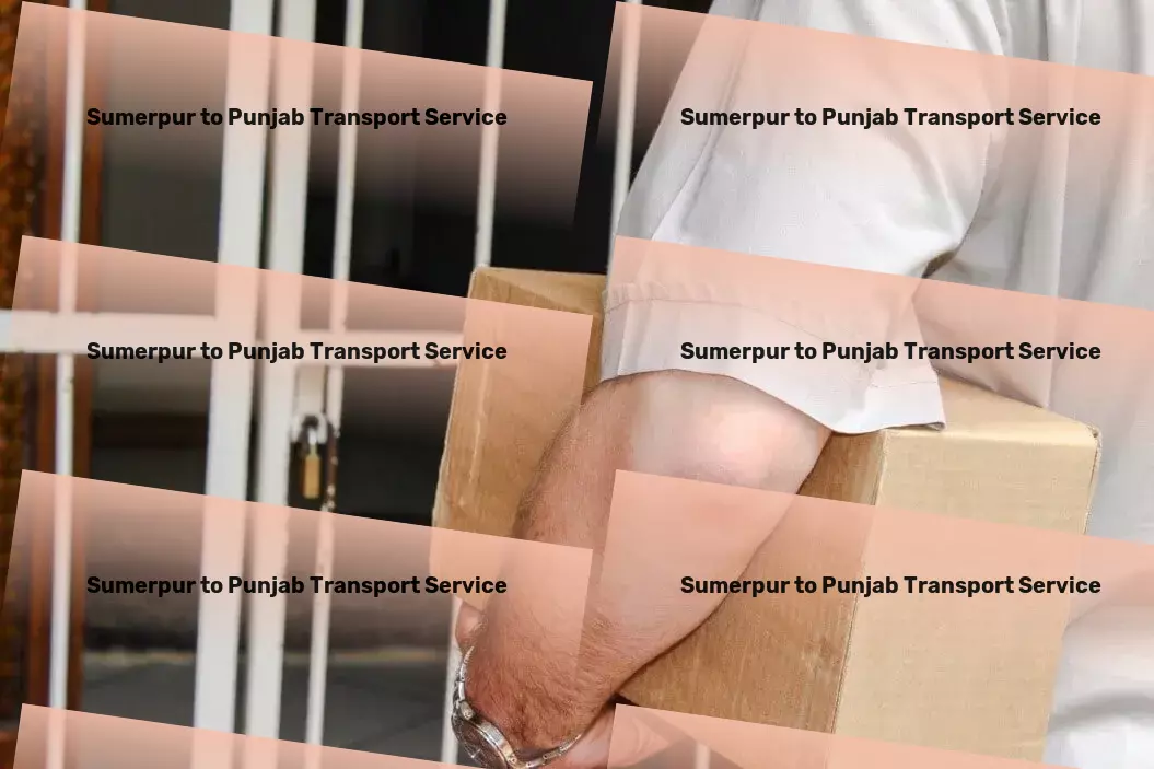 Sumerpur to Punjab Transport Dedicated to streamlining your Indian logistics experience. - Fast freight logistics