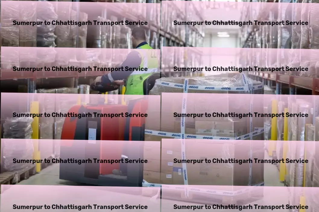 Sumerpur to Chhattisgarh Transport Efficient shipping solutions