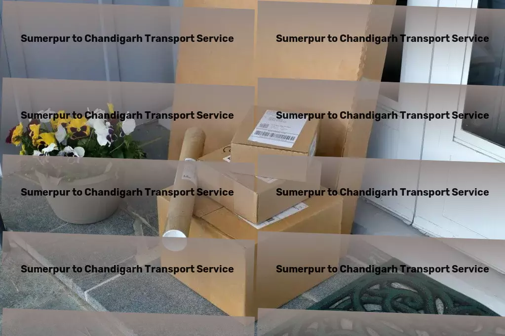 Sumerpur to Chandigarh Transport Where swift meets secure in Indian transportation services. - On-demand courier services