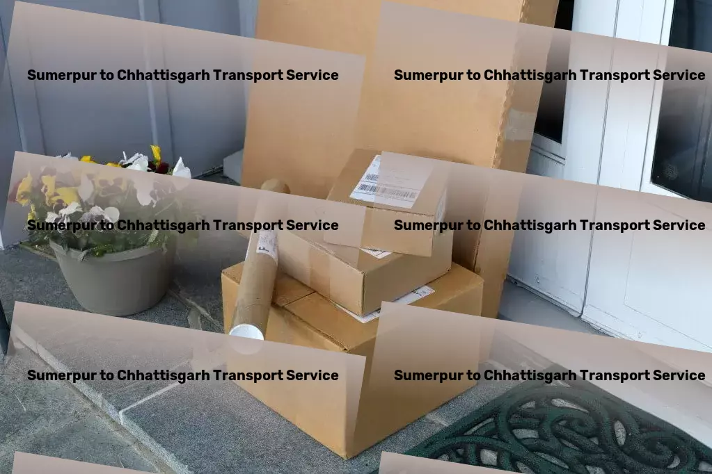 Sumerpur to Chhattisgarh Transport Embark on thrilling adventure travels with insider tips! - Inter-regional goods delivery