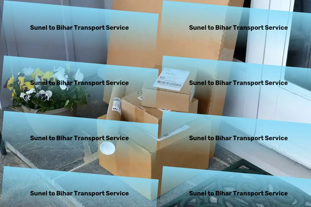 Sunel to Bihar Transport The cornerstone of reliable freight services in India! - Cross-country transport coordination