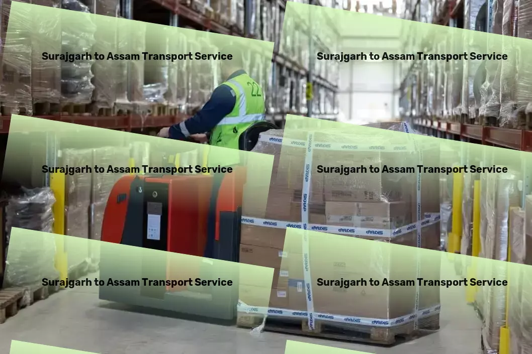 Surajgarh to Assam Transport Nationwide package forwarding