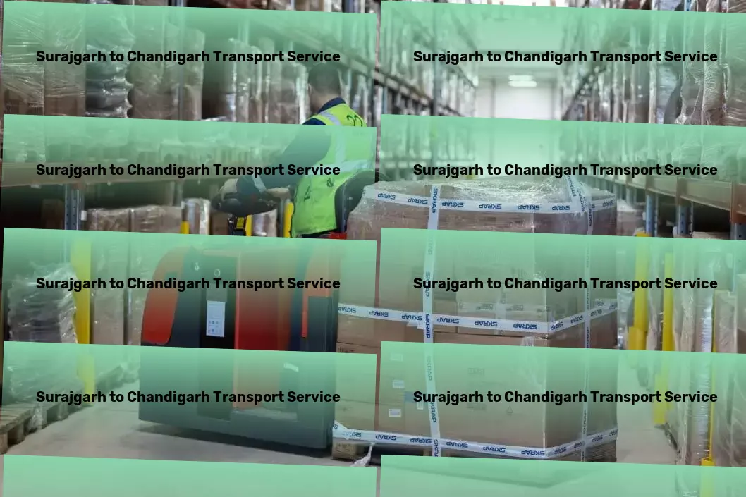 Surajgarh to Chandigarh Transport Express goods logistics