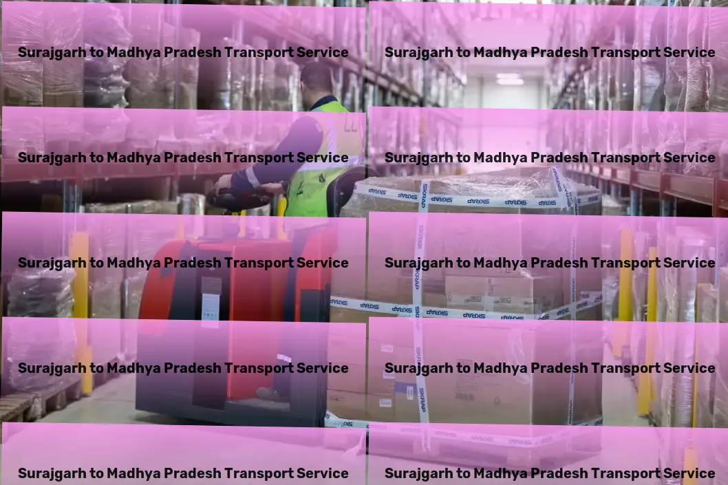 Surajgarh to Madhya Pradesh Transport Commercial trucking solutions