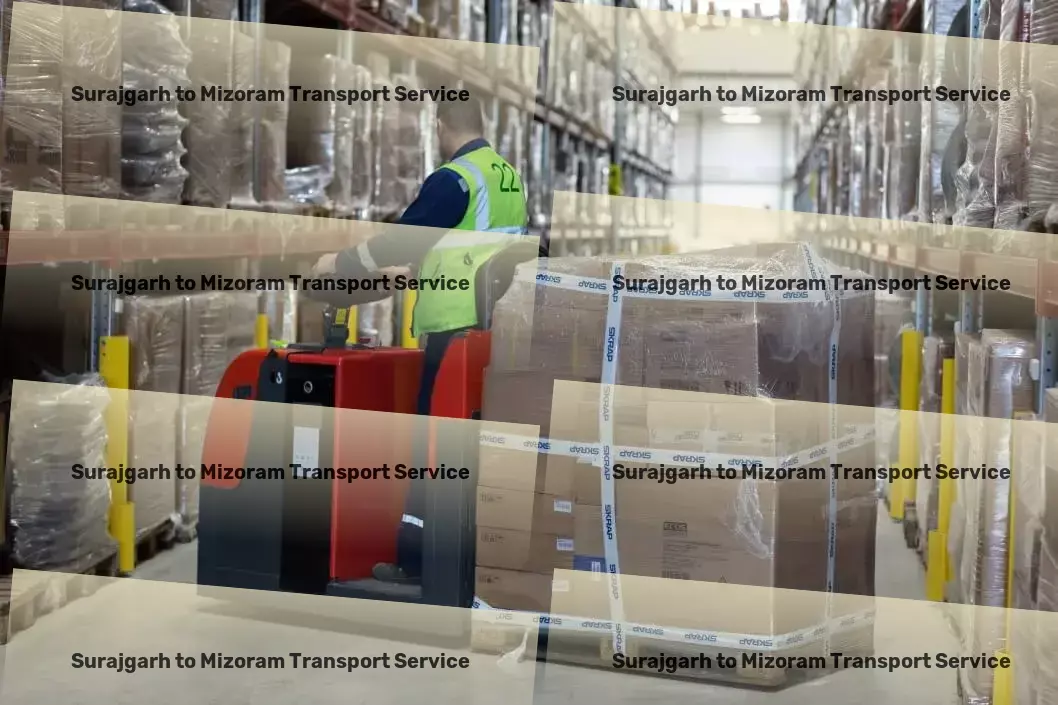 Surajgarh to Mizoram Transport Express freight forwarding