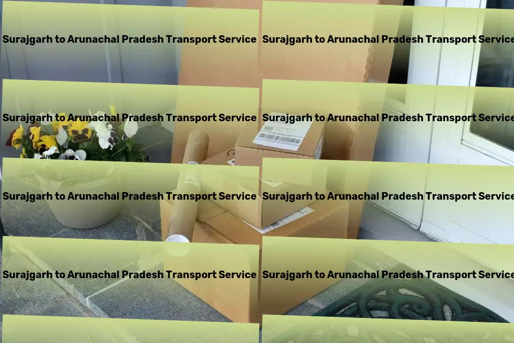 Surajgarh to Arunachal Pradesh Transport Fast courier services