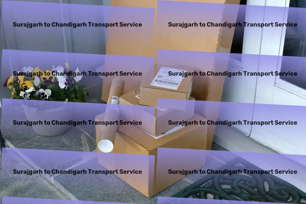 Surajgarh to Chandigarh Transport From point A to B effortlessly within India - Full-load goods transport