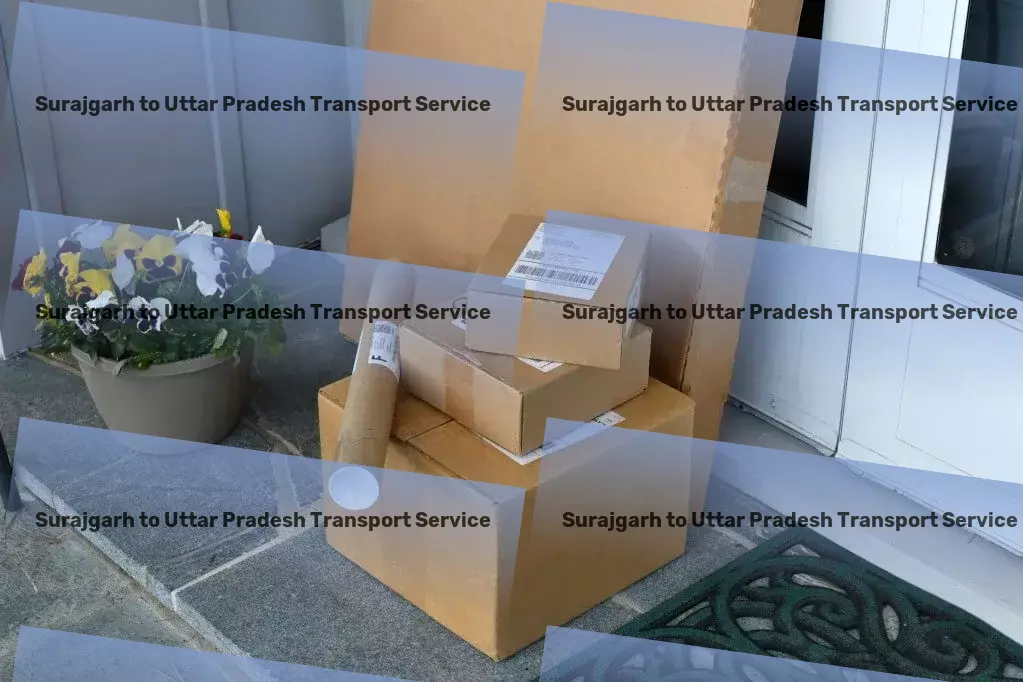 Surajgarh to Uttar Pradesh Transport Multi-city shipping solutions