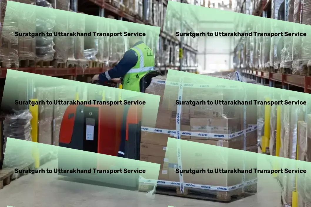 Suratgarh to Uttarakhand Transport Customized freight services