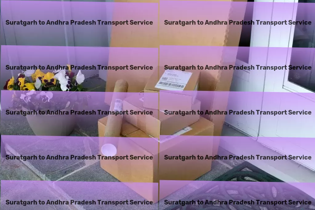 Suratgarh to Andhra Pradesh Transport High-speed freight forwarding