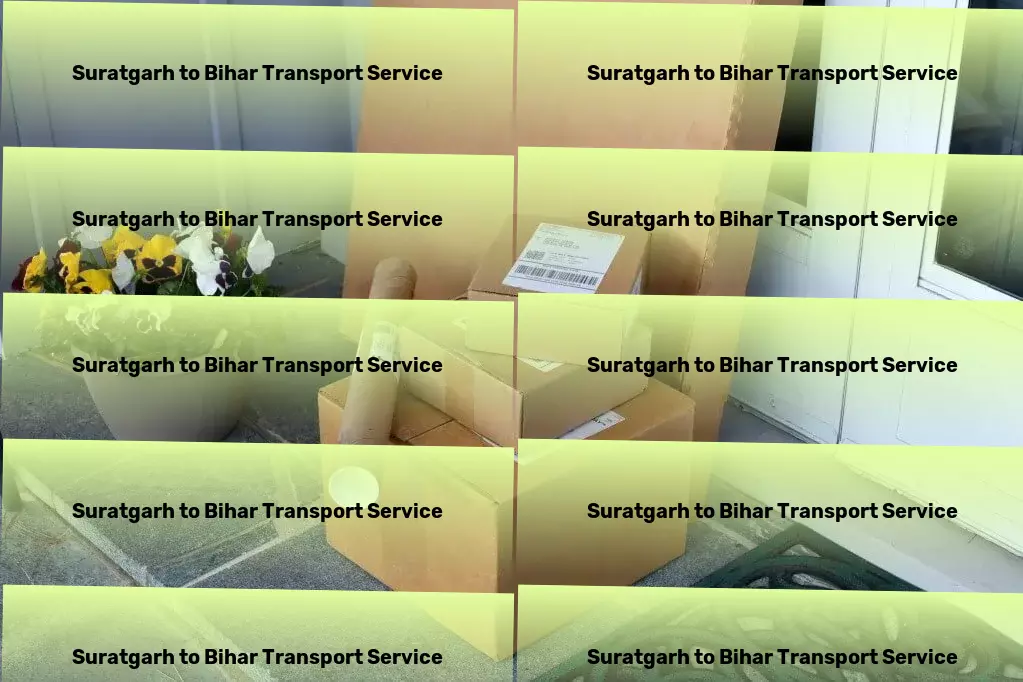 Suratgarh to Bihar Transport National freight dispatch services