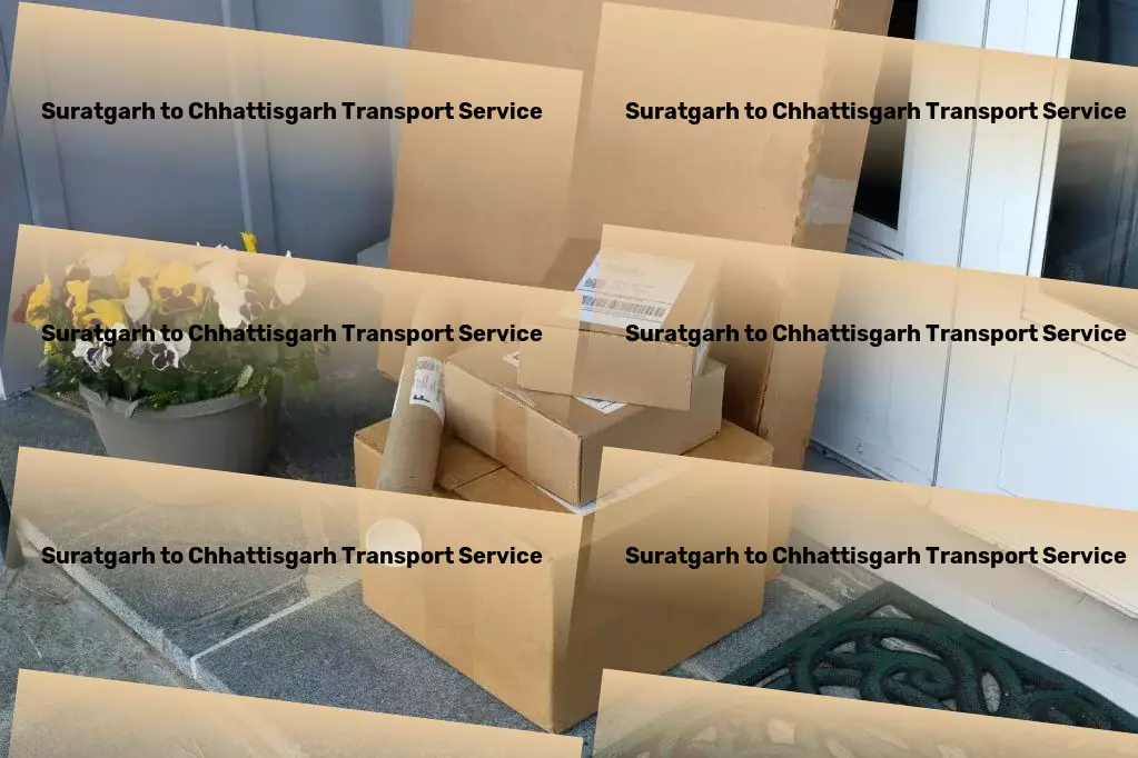 Suratgarh to Chhattisgarh Transport Regional truckload transport