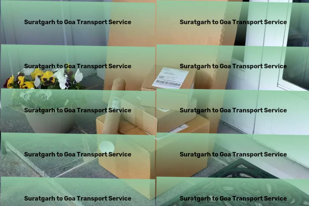 Suratgarh to Goa Transport Bulk shipping logistics