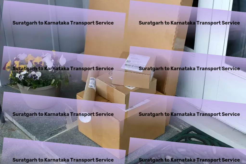 Suratgarh to Karnataka Transport Envisioning a well-connected India with superior transport services! - Efficient transport solutions