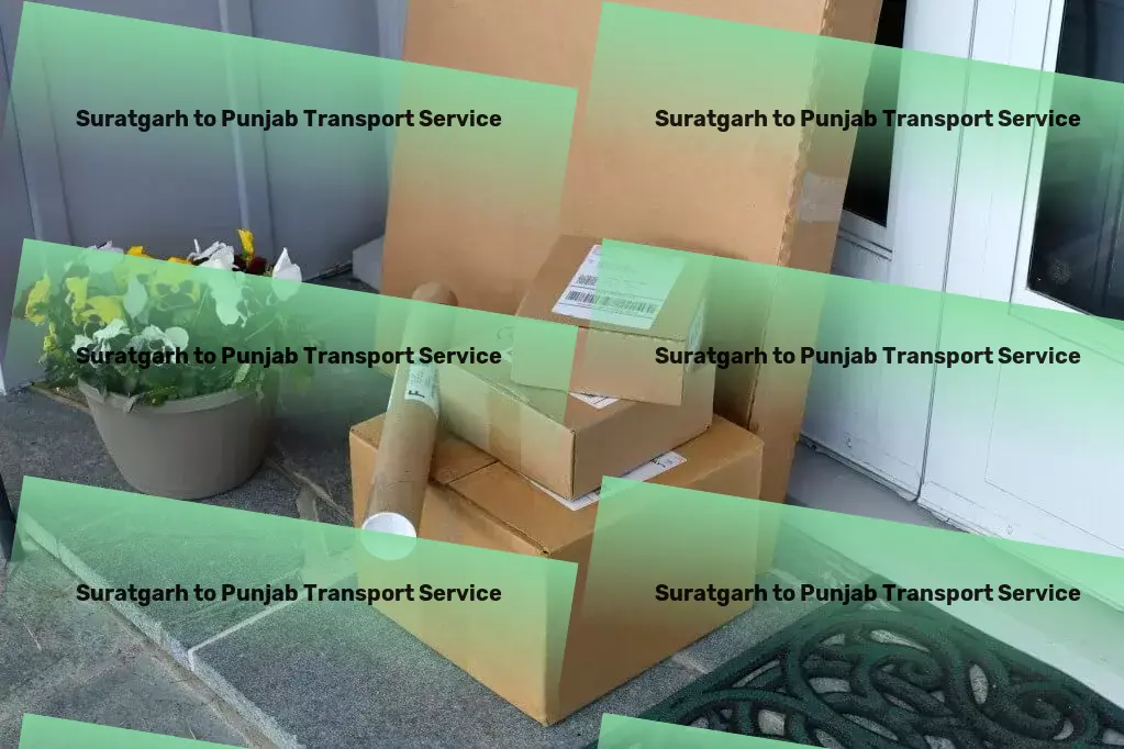 Suratgarh to Punjab Transport National freight logistics