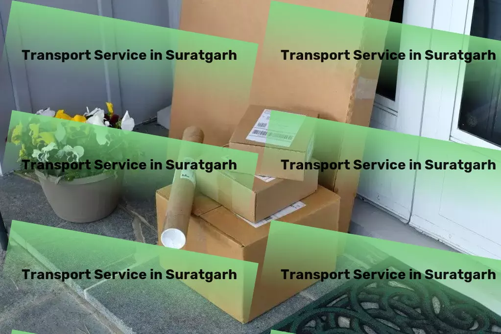 Transport in Suratgarh, Rajasthan (RJ) Dedicated to streamlining your Indian logistics experience. - Relocation transport services