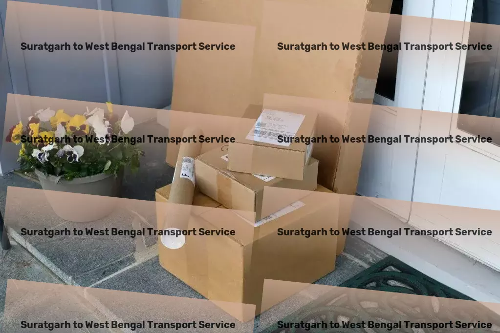 Suratgarh to West Bengal Transport Residential door delivery