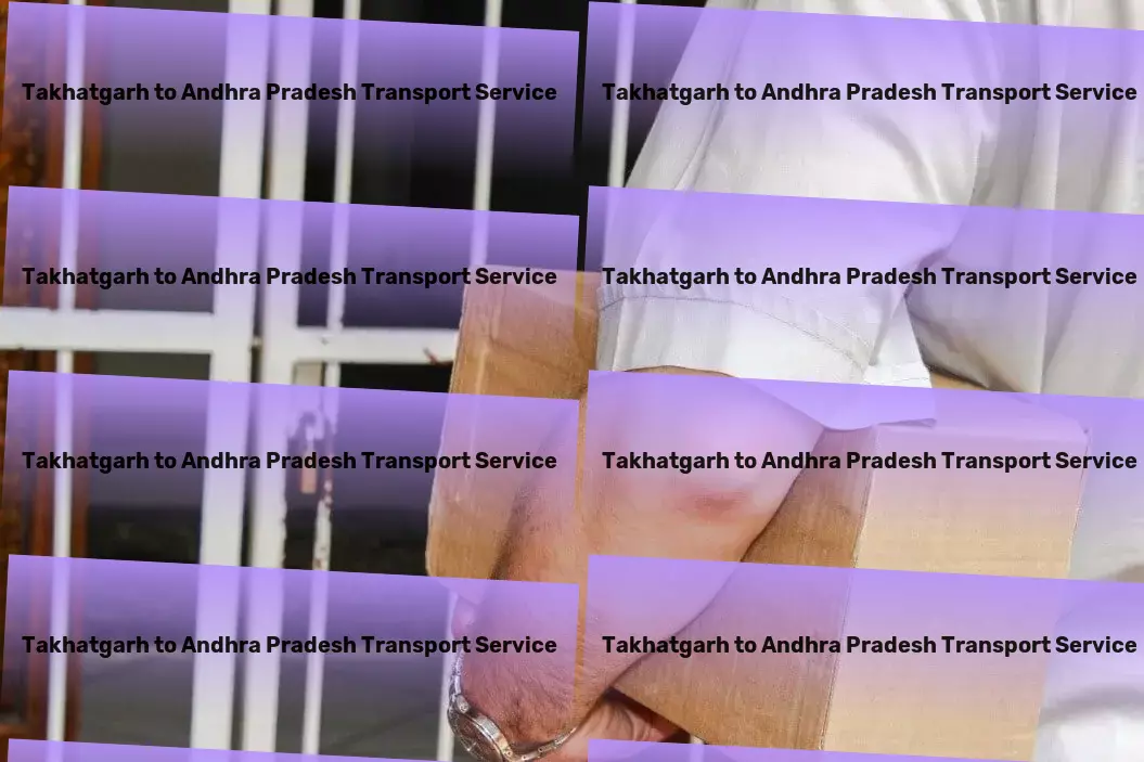 Takhatgarh to Andhra Pradesh Transport Package delivery