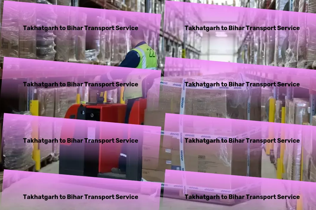 Takhatgarh to Bihar Transport Unlock unparalleled logistics efficiency within India! - Versatile cargo operations