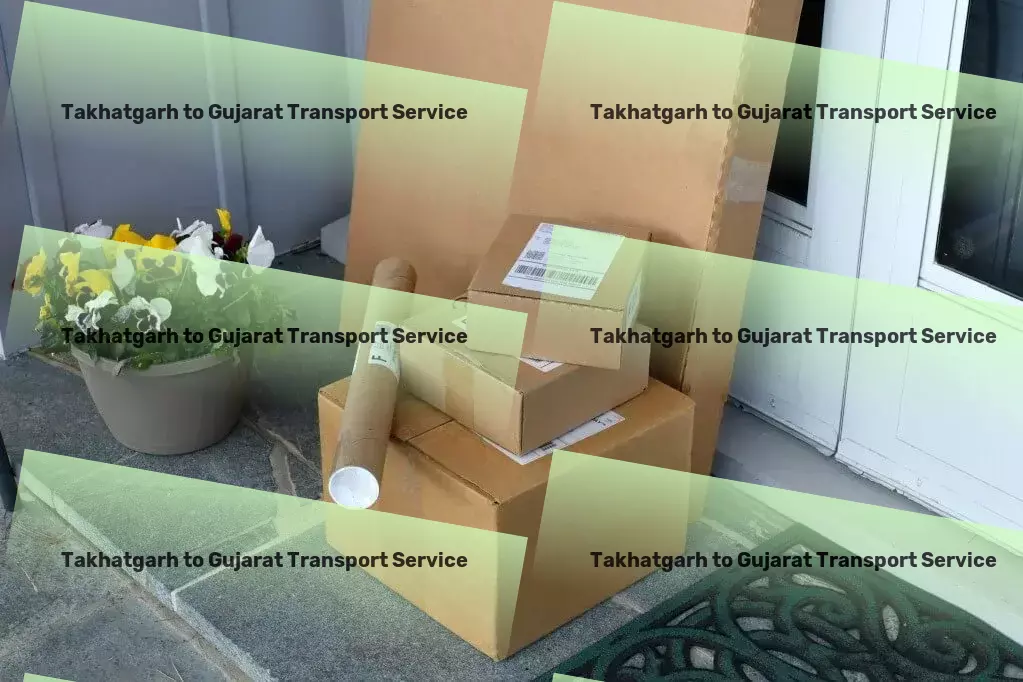 Takhatgarh to Gujarat Transport Efficient logistics solutions