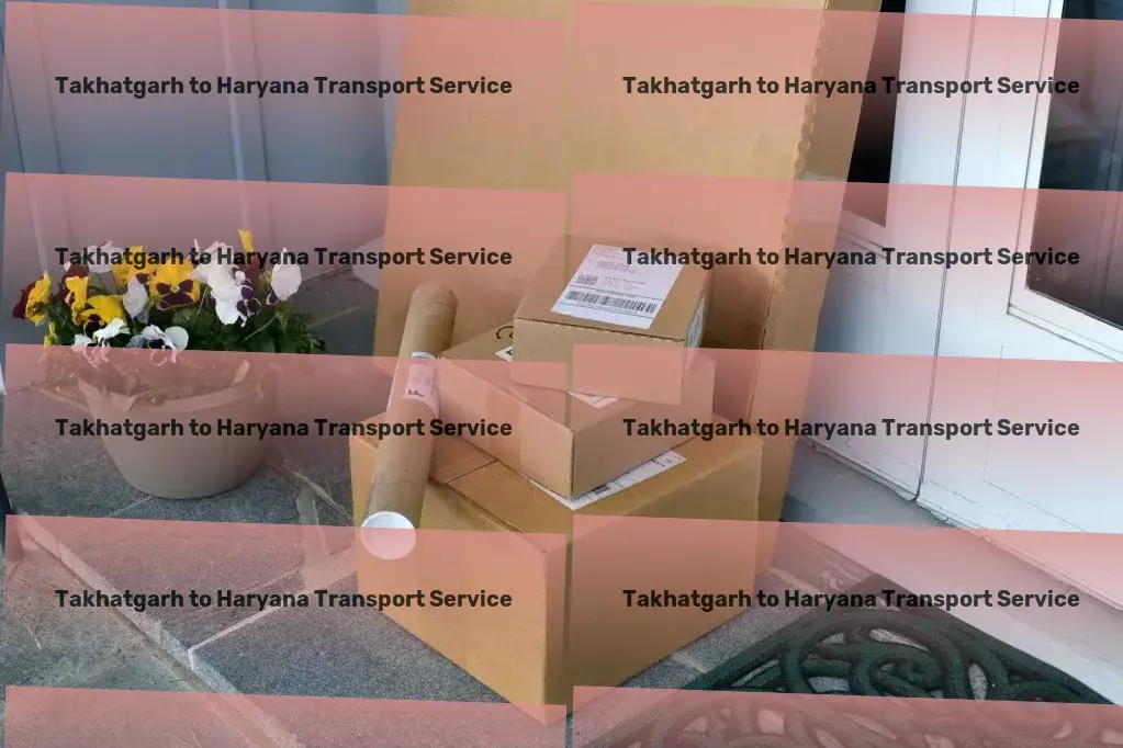 Takhatgarh to Haryana Transport Rapid shipping services