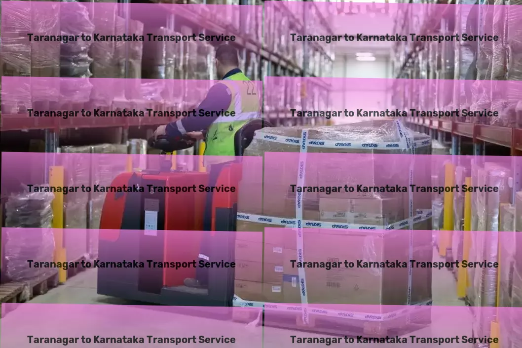 Taranagar to Karnataka Transport Long-distance freight coordination