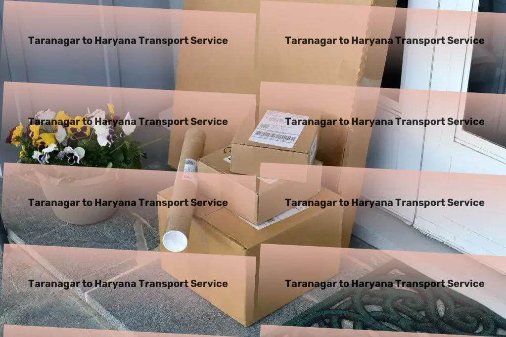 Taranagar to Haryana Transport Crafted specifically for the dynamic Indian logistics environment! - Smart logistics solutions