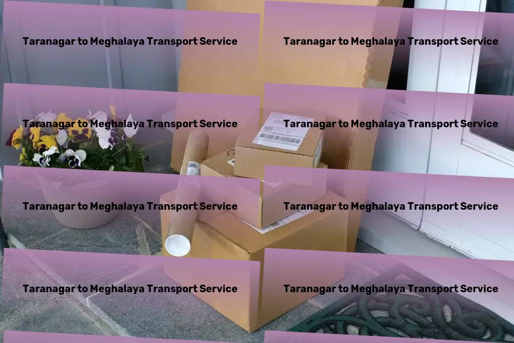 Taranagar to Meghalaya Transport Comprehensive transport services tailored to India. - Custom logistics solutions