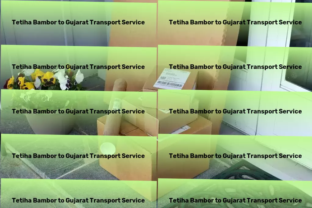 Tetiha Bambor to Gujarat Transport Multi-regional cargo transport