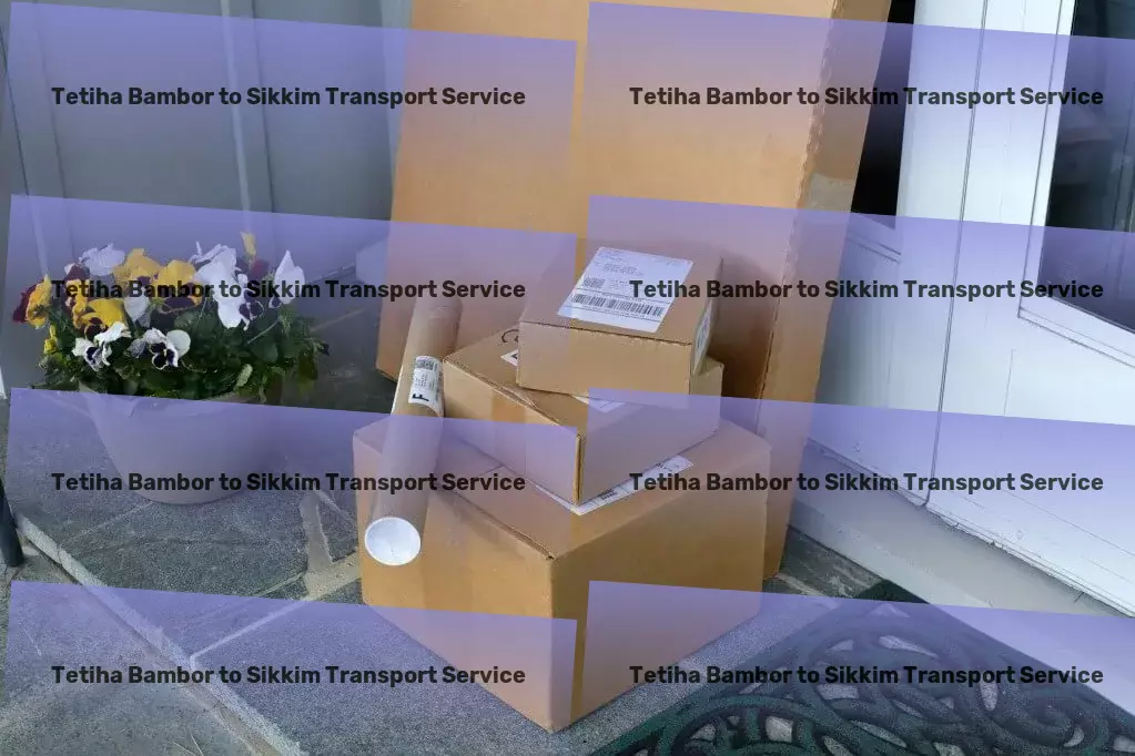 Tetiha Bambor to Sikkim Transport Online freight booking